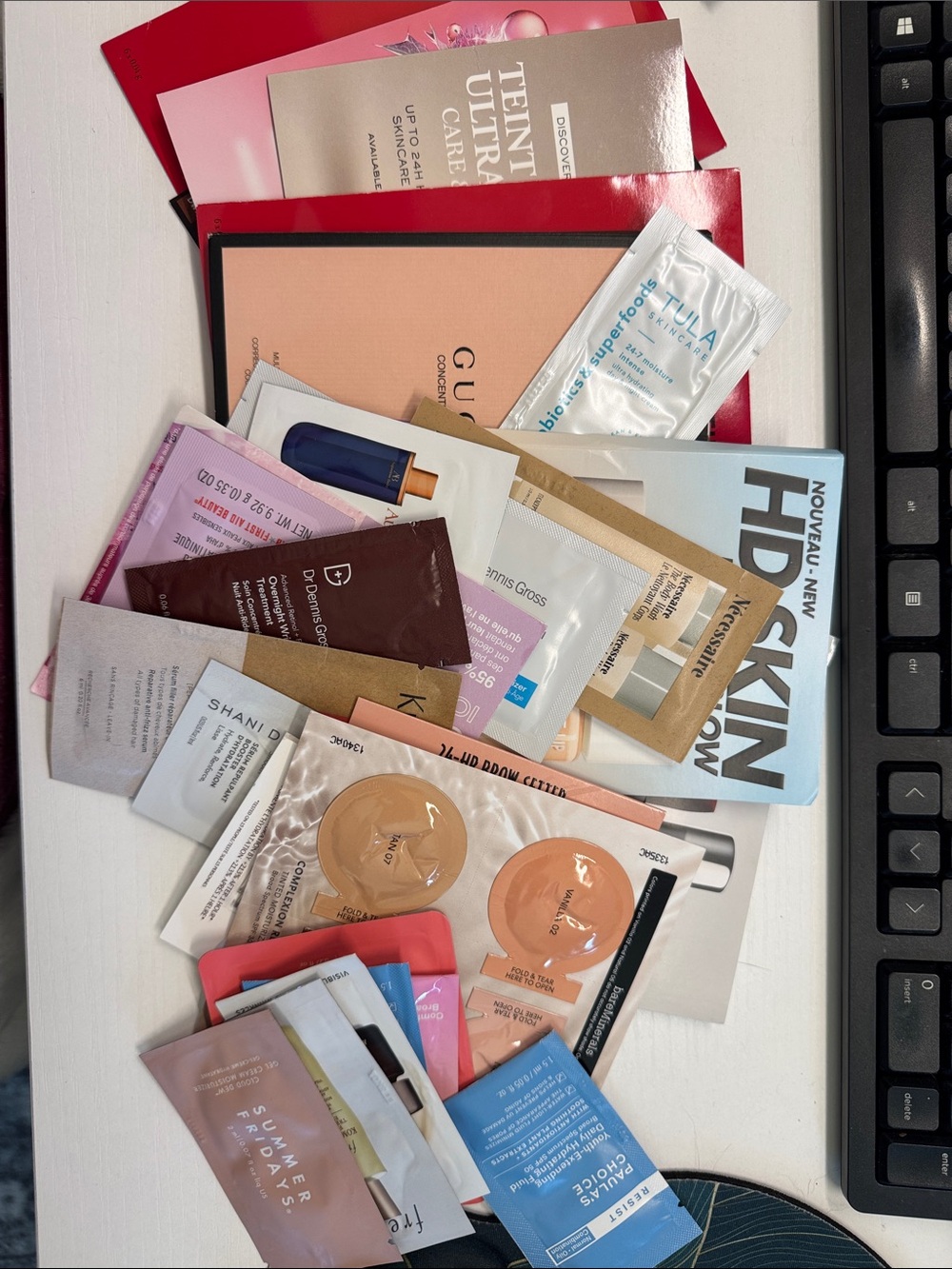 Mixed Skincare and Beauty Sample Pack - Assorted Brands